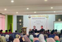 Mahasiswa dan civitas akademika IAIH Batam antusias mengikuti Seminar & Diskusi Hukum bertema “Strategi dan Tantangan dalam Membangun Kesadaran Hukum” di Aula Kampus Hidayatullah, Ahad (4/5/2025)./Dok.Ist
