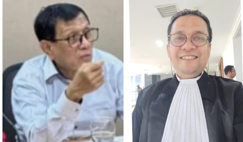 Ketua Umum PWI Pusat Hendry Ch Bangun (kiri) dan Wakil Ketua Bidang Organisasi PWI Pusat Hendra J Kede (kanan) saat menyampaikan klarifikasi terkait edaran palsu 19 Mei 2025 dan menegaskan kepengurusan sah PWI.