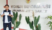 Haidy Arsyad Ketua Komite Advokasi Hukum Nasional Indonesia (KANNI) Kabupaten Bogor usai mendaftarkan gugatan sengketa informasi ke Komisi Informasi Jawa Barat./Dok.kanniadvokasi.id