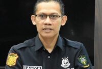 Kasi Penkum Kejati Jabar, Cahya, saat menyampaikan perkembangan penanganan kasus dugaan korupsi dana hibah Pramuka Kota Bandung./Dok.Ist