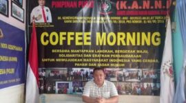 Chandra E. Damopolii saat menghadiri kegiatan 