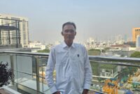 Koordinator KANNI Mitra, Akun Makrus Laliamu, saat berada di Jakarta usai menyampaikan kesiapan advokasi kasus sengketa lahan Blok Pasolo Limpoga milik Jemy Mamentu, Selasa (10/6/2025)./Dok.kanniadvokasi.id