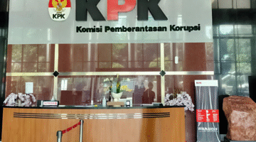 Lobi Gedung Komisi Pemberantasan Korupsi (KPK) di Jakarta, lokasi pertemuan sejumlah pejabat Pemkab Bogor dengan pihak KPK terkait pengawasan anggaran tahun 2025./Dok.kanniadvokasi.id