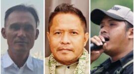 Tokoh masyarakat dan aktivis Sulut, Fadly Suak, Makrun Markus Laliamu, dan Sehan Ambaru menyuarakan dukungan terhadap program Gubernur YSK dalam memperjuangkan Wilayah Pertambangan Rakyat (WPR).