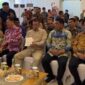 Menteri ATR/BPN Nusron Wahid bersama Gubernur Sulut Yulius Selvanus Komaling dan jajaran kepala daerah hadiri Rakor Pertanahan dan Tata Ruang se-Sulut di Wisma Negara, Manado, Kamis (17/7/2025).