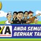 Ilustrasi kampanye keterbukaan informasi publik: Setiap warga berhak tahu, badan publik wajib buka akses informasi sesuai amanat UU KIP No. 14 Tahun 2008.