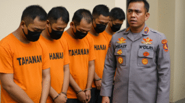 Poto ilustrasi: Enam tersangka pembunuhan notaris asal Bogor diamankan polisi, salah satunya merupakan sopir korban.
