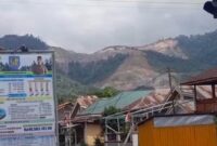 Pemandangan Desa Bakan, Kecamatan Lolayan, Bolmong, yang kini diguncang konflik lahan dan dugaan praktik mafia tanah. Warga resah dan mendesak pemerintah pusat turun tangan./kanniadvokasi.id