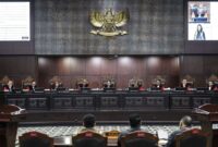 Sidang uji materi UU Kejaksaan di Mahkamah Konstitusi, Jakarta, Jumat (22/8/2025)./Dok.Ist