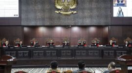 Sidang uji materi UU Kejaksaan di Mahkamah Konstitusi, Jakarta, Jumat (22/8/2025)./Dok.Ist