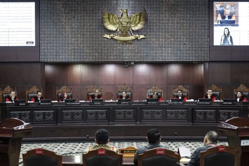 Sidang uji materi UU Kejaksaan di Mahkamah Konstitusi, Jakarta, Jumat (22/8/2025)./Dok.Ist