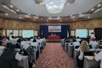 Ratusan kepala desa se-Jawa Barat mengikuti Workshop UU Keterbukaan Informasi Publik dan KANNI Informatif Award 2025 di Bandung.