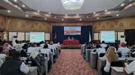Ratusan kepala desa se-Jawa Barat mengikuti Workshop UU Keterbukaan Informasi Publik dan KANNI Informatif Award 2025 di Bandung.