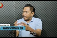 Presidium MPRI Sehan Ambaru, SH menegaskan isu sengketa lokasi tambang Ratatotok yang beredar di media sosial adalah hoaks dan menyesatkan./Poto: Ist