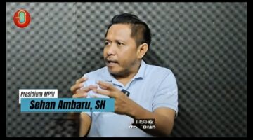Presidium MPRI Sehan Ambaru, SH menegaskan isu sengketa lokasi tambang Ratatotok yang beredar di media sosial adalah hoaks dan menyesatkan./Poto: Ist