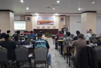 Suasana workshop FK Posbakum DKI saat pembekalan advokasi hukum dan peran paralegal desa kepada ratusan peserta.