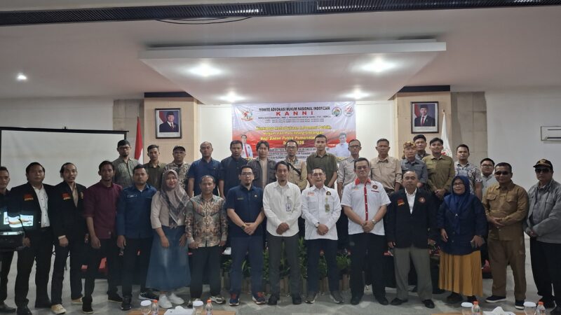 KANNI bersama Kemendes PDT dan Pemkab Sukabumi menggelar sosialisasi UU Keterbukaan Informasi Publik bagi kepala desa.