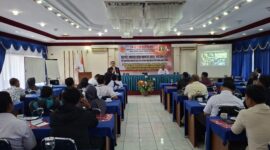 Suasana peningkatan kapasitas paralegal desa yang digelar FK Posbakum DKI di Kecamatan Cianjur, diikuti puluhan paralegal dari berbagai desa.