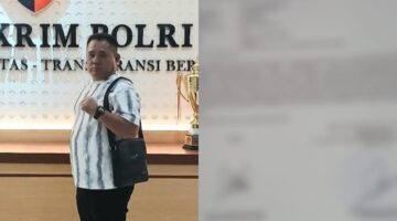 Mencari keadilan, korban resmi melaporkan dugaan ancaman pembunuhan ke Polres Boltim./Dok.Ist